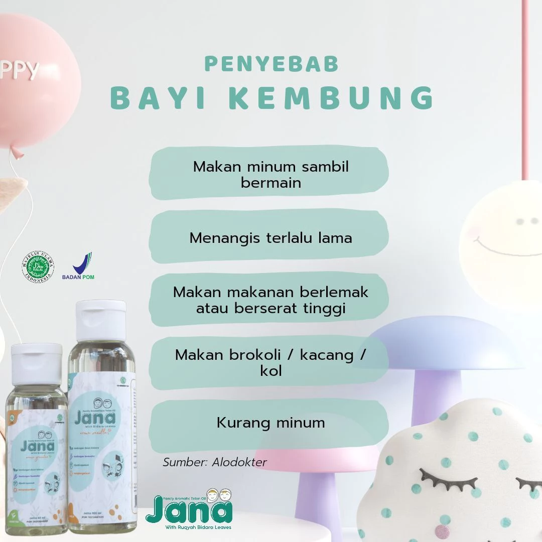 Penyebab Bayi Kembung Mengatasi dan Mencegah Kembung pada Si Kecil